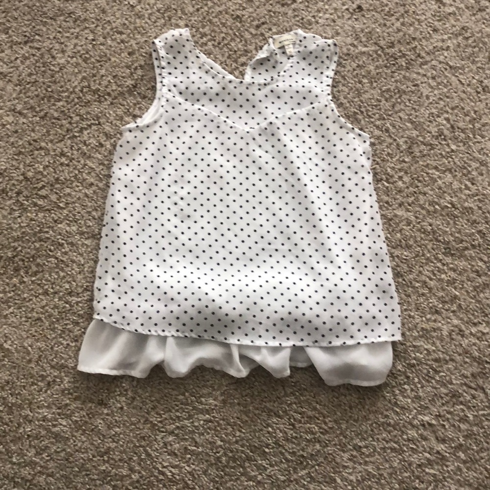 Cute polkadot formal shirt.